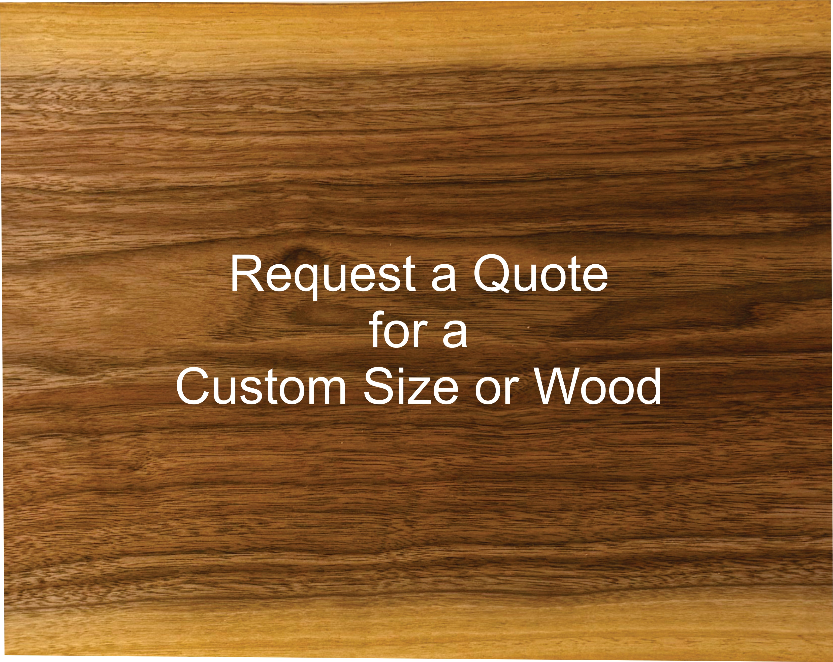 Custom Size Charcuterie Board